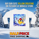 Cute Ski Chick Toddler Long Sleeve Tee — Winter Snowy Adventure Shirt Printify