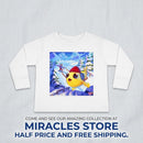 Cute Ski Chick Toddler Long Sleeve Tee — Winter Snowy Adventure Shirt Printify