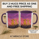 Lion Pride Coffee Mug – Nostalgic Animated Safari Accent Mug (11/15oz) Printify
