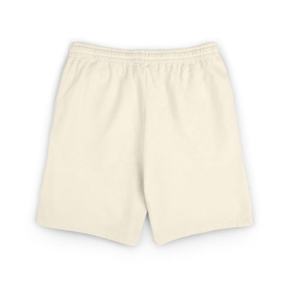 Sunset Smiley Pocket Sweatshorts — Lightweight Garment-Dyed Fleece