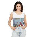 Tank Top — Cute Cartoon Dogs Print (Lady & Tramp Style) Printify