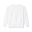 Graphic Crewneck Sweatshirt — Comic Antihero Diner Scene Printify