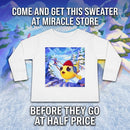 Cute Ski Chick Toddler Long Sleeve Tee — Winter Snowy Adventure Shirt Printify