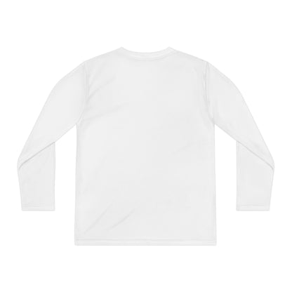 Youth Long Sleeve Tee — Colorful Lighthouse Sunset Graphic