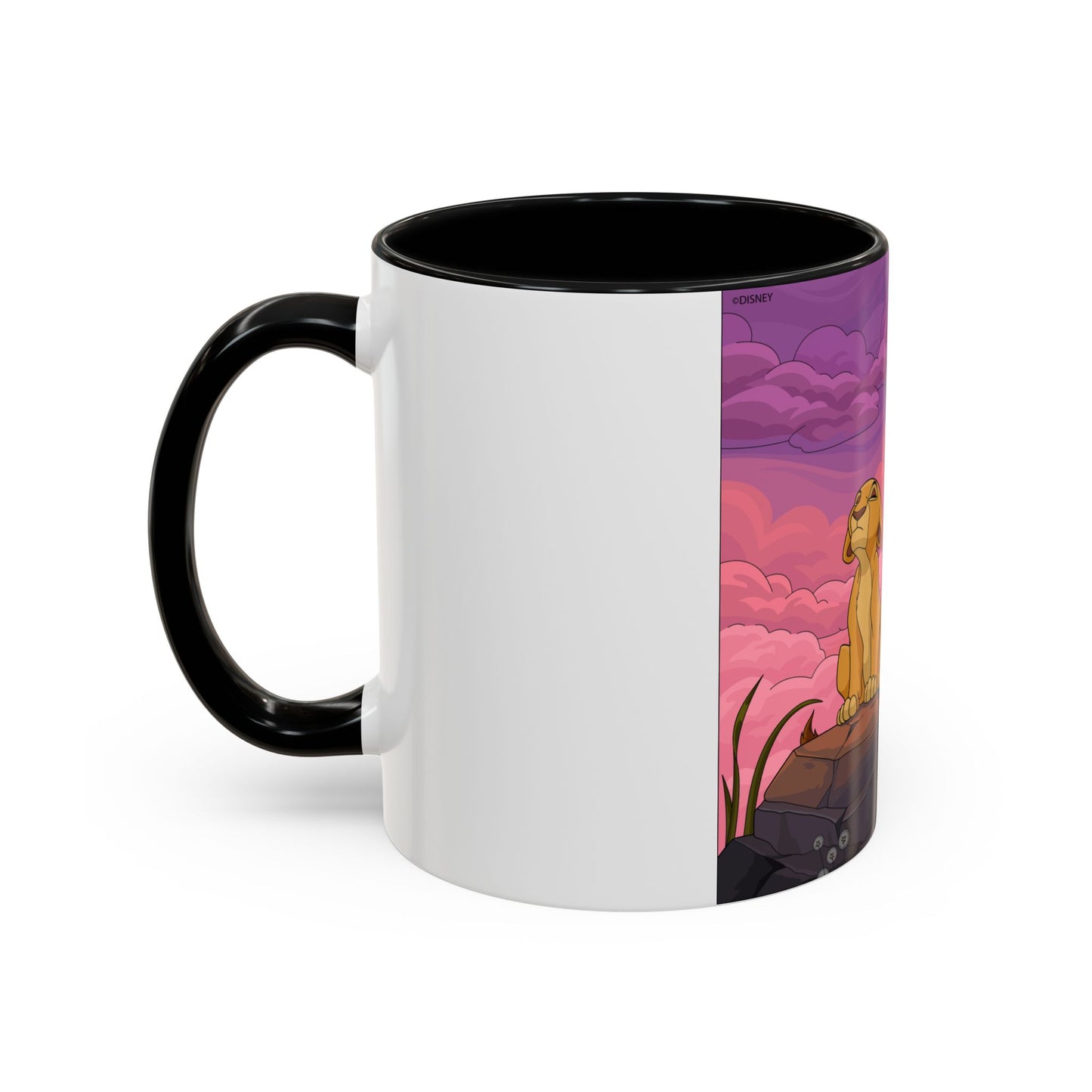 Lion Pride Coffee Mug – Nostalgic Animated Safari Accent Mug (11/15oz)