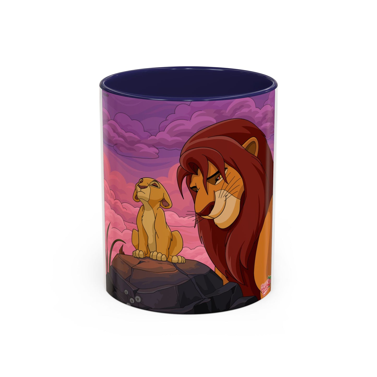 Lion Pride Coffee Mug – Nostalgic Animated Safari Accent Mug (11/15oz)