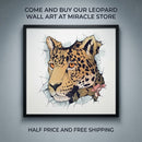 Leopard in Vines Canvas Print — Botanical Jungle Wall Art Printify