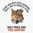 Leopard in Vines Canvas Print — Botanical Jungle Wall Art Printify