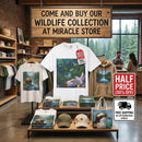 Forest Raptor T-Shirt — Soaring Owl Nature Graphic Tee Printify