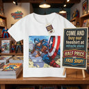 Captain-Inspired Toddler T-Shirt – Shield Hero Action Graphic Printify