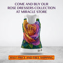 Racerback Dress — Vibrant Mosaic Rose Floral Print Printify
