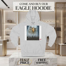 Three-Panel Fleece Hoodie Printify