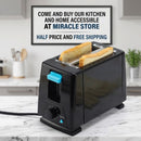 Toaster Sandwich Maker for Quick, Delicious Toasted Meals Miracle Store