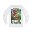 Leopard Cub in Tree Long Sleeve Tee Printify