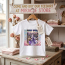 Kids Fantasy Princess Tee — Purple Castle Illustration Printify