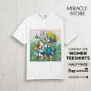 Anime Fairy Girl T-Shirt — Magical Forest Illustration Printify