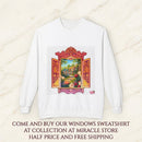 Vintage Window Garden Sweatshirt Printify