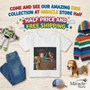 Cowboy Toy Scene Toddler T‑Shirt — Nostalgic Animated Characters Print Printify