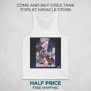 Anime-Inspired Character Art Jersey Tank