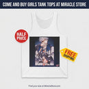 Anime-Inspired Character Art Jersey Tank