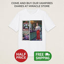 Vintage Comic-Style Barber Shop T-Shirt Printify