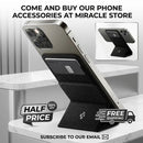 Magnetic Card Holder for iPhone | Slim Wallet Attachment Miracle Store