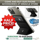 Magnetic Card Holder for iPhone | Slim Wallet Attachment Miracle Store