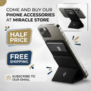 Magnetic Card Holder for iPhone | Slim Wallet Attachment Miracle Store