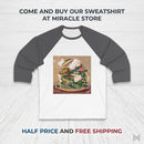Floral Koi Pond Baseball Tee — Vintage Japanese Garden Graphic Printify