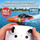 24g Electric Water Remote-control Ship Waterproof Automatic Reset Kids Toys