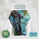Lemur Jungle Print Skater Skirt — Tropical Wildlife AOP Printify