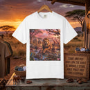 Safari Pride Lion Scene T-Shirt Printify