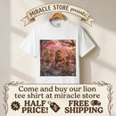 Safari Pride Lion Scene T-Shirt Printify