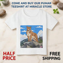 Toddler T‑Shirt — Brave Mountain Wolf Graphic Tee Printify