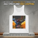 Spider-Man City Chase Tank Top — Comic Art Superhero Graphic Tank Printify
