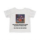 Infant Halloween Trick-or-Treat Tee — Cute Kids Pumpkin Costume Design Printify