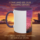 Lion Pride Coffee Mug – Nostalgic Animated Safari Accent Mug (11/15oz) Printify