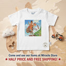 Adventure Bike Baby T-Shirt — Cute Cartoon Kids Cycling Print Printify