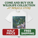 Forest Raptor T-Shirt — Soaring Owl Nature Graphic Tee Printify