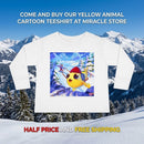 Cute Ski Chick Toddler Long Sleeve Tee — Winter Snowy Adventure Shirt Printify