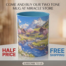 Two-Tone Coffee Mugs, 11oz