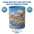 Two-Tone Coffee Mugs, 11oz