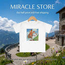 Adventure Bike Baby T-Shirt — Cute Cartoon Kids Cycling Print Printify