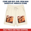 Unisex Garment-Dyed Lightweight Fleece Sweat Shorts Printify