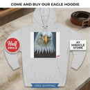 Three-Panel Fleece Hoodie Printify