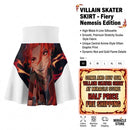 Anime Red-Haired Character Skater Skirt
