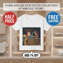 Cowboy Toy Scene Toddler T‑Shirt — Nostalgic Animated Characters Print Printify