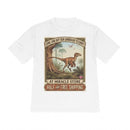 Dinosaur Graphic Tee — Retro Velociraptor Jungle Illustration Printify