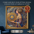 Hardcover Photo Book — Celestial Oracle Art Book (Astrology-Inspired Decorative Keepsake) Printify