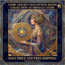 Hardcover Photo Book — Celestial Oracle Art Book (Astrology-Inspired Decorative Keepsake) Printify